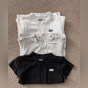 Kith kids 3 pack t-shirt